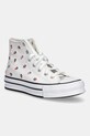 Converse tenisi copii CHUCK TAYLOR ALL STAR EVA LIFT alb A14925C