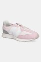 Sneakers boty New Balance 327 imitace semiše růžová GS327CK