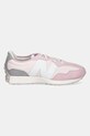 Sneakers boty New Balance 327 GS327CK růžová SS25