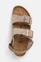 Birkenstock sandale din piele întoarsă pentru copii Milano bej 1029471.24.35