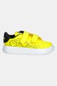 adidas sneakers pentru copii ADVANTAGE SMILEY JI0501 galben SS25
