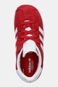 adidas Originals sneakersy zamszowe dziecięce GAZELLE czerwony IH0362