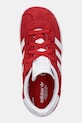 adidas Originals sneakers de piele întoarsă pentru copii GAZELLE rosu IH0362