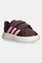 adidas sneakers pentru copii GRAND COURT 2.0 Produs pentru bebe burgundia JR5105