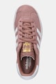 Detské semišové tenisky adidas Originals GAZELLE BOLD oranžová JQ7406