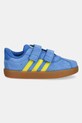 adidas sneakers de piele întoarsă pentru copii VL COURT 3.0 JH6306 albastru SS25