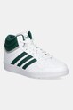 Detské tenisky adidas Originals HOOPS 4.0 MID imitácia kože zelená JI0905