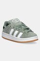 adidas Originals sneakersy zamszowe dziecięce CAMPUS 00s imitacja skóry licowej zielony JP5509