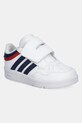 Детские кроссовки adidas Originals HOOPS 4.0 имитация натуральной кожи белый JI3488