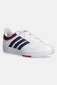 Дитячі кросівки adidas Originals HOOPS 4.0 імітація лицьової шкіри білий JI3473