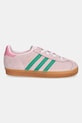 adidas Originals sneakers din piele intoarsă GAZELLE JP7138 roz SS25