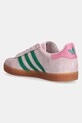 CHLAPEC Dětské semišové sneakers boty adidas Originals GAZELLE JP7128 růžová