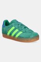 Кросівки adidas Originals GAZELLE лицьова шкіра зелений JP7137