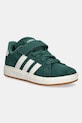 Детские кроссовки adidas GRAND COURT 00s замш зелёный JP5898