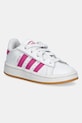 adidas Originals sneakers pentru copii CAMPUS 00s piele alb JP7038