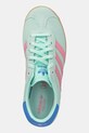 adidas Originals sneakers de piele întoarsă pentru copii GAZELLE turcoaz JP7130