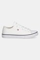 Παιδικά πάνινα παπούτσια Tommy Hilfiger T3X9.33846.30.34 λευκό SS25