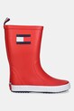 Tommy Hilfiger kalosze dziecięce T3XC.33923.24.34 czerwony AW25
