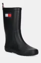 Παιδικά ουέλλινγκτον Tommy Hilfiger μαύρο T3XC.33923.24.34