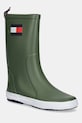 Детски гумени ботуши Tommy Hilfiger зелен T3XC.33923.35.39
