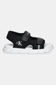 Calvin Klein Jeans sandały dziecięce V1B2.83020 czarny SS25