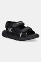 Calvin Klein Jeans sandale copii textil negru V3B2.83023.27.29