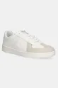 Calvin Klein Jeans sneakersy dziecięce imitacja skóry licowej biały V3X9.82081.35.30