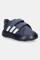 Dětské sneakers boty adidas GRAND COURT 2.0 imitace kůže námořnická modř JI0980