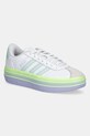 Dětské sneakers boty adidas VL COURT BOLD semišová kůže bílá JS0873