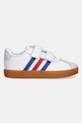 adidas sneakersy dziecięce VL COURT 3.0 JH6310 biały SS25