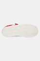 adidas sneakersy zamszowe dziecięce VL COURT 3.0 JH6314 pomarańczowy