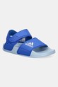 Sandály adidas ADILETTE SANDAL textilní modrá IH3632