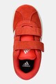 Detské semišové tenisky adidas VL COURT 3.0 oranžová JH6307