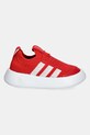 adidas sneakersy dziecięce BUBBLECOMFY JI1609 czerwony SS25