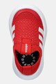 adidas sneakersy dziecięce BUBBLECOMFY czerwony JI1609