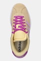 Детские замшевые кроссовки adidas VL COURT BOLD жёлтый JI1019