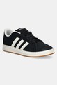 Детские замшевые кроссовки adidas GRAND COURT 00s имитация натуральной кожи чёрный JH6178