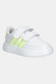 Dětské sneakers boty adidas BREAKNET 2.0 nízký bílá JI0929