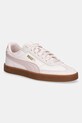 Puma sneakersy dziecięce Club II Era skóra zamszowa różowy 401489