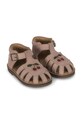 Σανδάλια σουέτ για παιδιά Konges Sløjd ESMAA SANDAL SUEDE KS102569 ροζ SS25