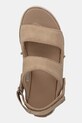 UGG klapki zamszowe dziecięce GOLDENSTAR GLIDE beżowy 1166713K