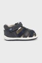 Mayoral sandale din piele pentru copii 41654.68C.Baby.PPYA bleumarin SS25