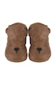 Băieți Donsje incaltaminte din piele pentru bebelusi Morris Sneakers Bear 1036301 maro