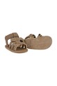 Kojenecké kožené sandály Donsje Diedan Sandals Koala 1039601 hnědá
