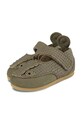 Детские кожаные балетки Donsje Langu Shoes Chameleon 1502001 зелёный SS25