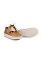 Детские кожаные полуботинки Donsje Nellu Sneakers Bee Gift Box коричневый 1502601.