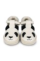 Donsje półbuty skórzane dziecięce Zazo Classic Shoes Panda 1503506 biały SS25