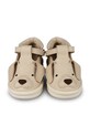 Donsje incaltaminte din piele pentru copii Zazo Exclusive Shoes Golden Retriever 1503603 gri SS25