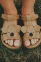 Dječje kožne sandale Donsje Dhalo Sandals Koala Gift Box smeđa 2027702.22.28
