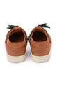 Fiú Donsje gyerek félcipő bőrből Lowy Shoes Papaya 2029103 barna
